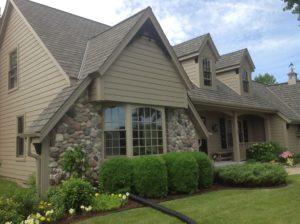 Pella Windows Milwaukee Pella windows on a home.